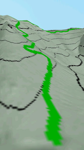 Cuerda Larga 3D Map