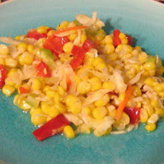 Summer Corn and Cabbage Salad