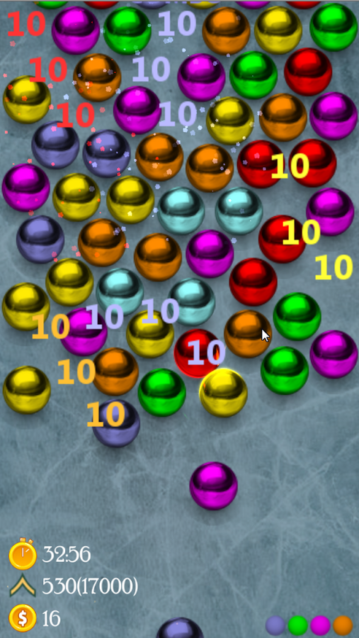 Android application "Magnetic balls" ads free screenshort