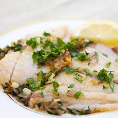 Sautéed Petrale Sole in Herb Butter Sauce