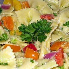 Pasta Salad With Green Onion Dressing