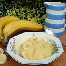 Hot Custard and Bananas