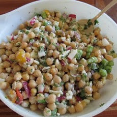Chickpea Feta Summer Salad