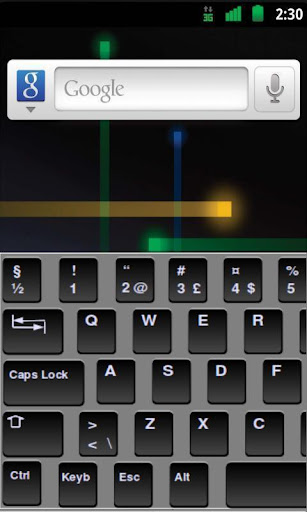 MaxiKeys Norwegian bl. layout