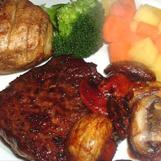 Pepper Steak With Mushrooms