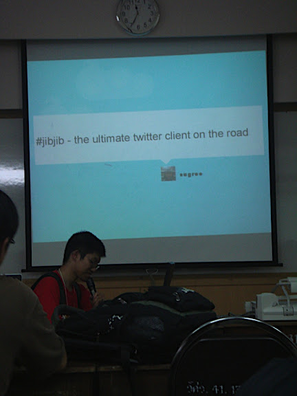 twitter sugree jibjib barcampbangkok2
