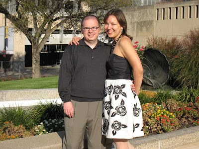 The happy couple