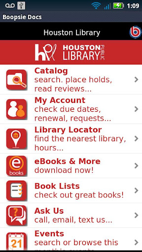Houston Public Library Mobile
