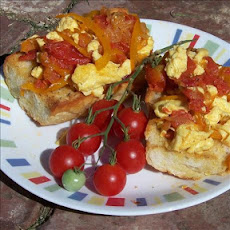 Piperada Sandwich (Basque Omelette)