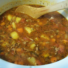 Crock Pot Beef Vegetable Soup