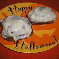 Pumpkin Cinnamon Rolls With Cream Cheese Icing