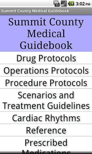 Summit County EMS Guidebook