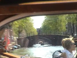 Bridge over Amsterdam canals
