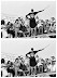 A 1981 photograph taken in Cannes by Helmut Newton for French Vogue.