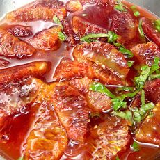 Orange Salad with mint and Marsala