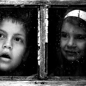 on the other side of the window ... by Boricic Goran - Babies & Children Children Candids