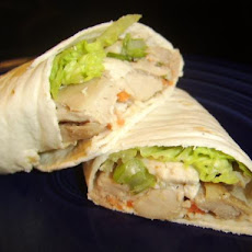 Fresh Asian Chicken Salad Wraps