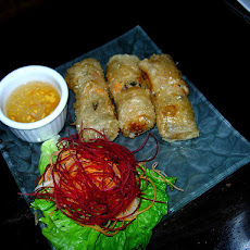 Spring Rolls with Shrimp-Vegetable Filling
