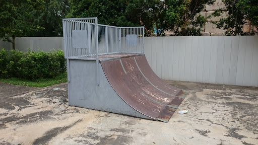 skateboarding slide