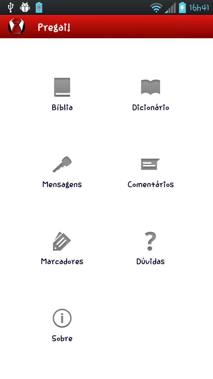 Android application Pregai! - a Bíblia do Pregador screenshort