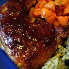 Grilled Chicken Breasts in Raspberry Vinegar Marinade