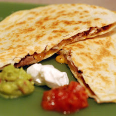 Black Bean and Chicken Quesadillas