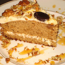 Maple Cake with Maple Pecan Buttercream