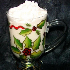 White Hot Chocolate With Candy Canes (Adult or Kid Version)
