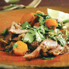 Lamb Shanks with Lime and Cilantro