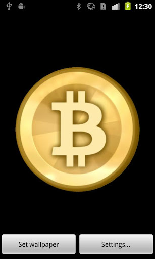 Bitcoin Live Wallpaper