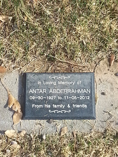 Antar Abderrahman Memorial