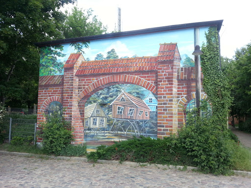 Wandbild Penzlin Burg