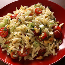 Orzo Salad with Tomatoes and Pine Nuts Recipe