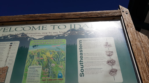Welcome to Idaho Informational Sign