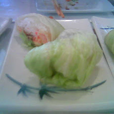 Sesame Chicken (Or Shrimp) Lettuce Wrap