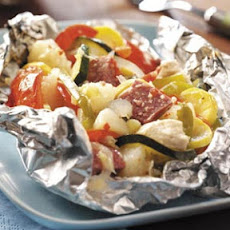 Summer Sausage Hobo Packets Recipe