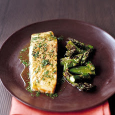 Roasted Salmon with Lime and Cilantro