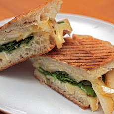 Pear, Arugula, and Brie Panini