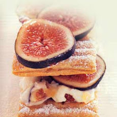 Fig and Gingered Mascarpone Napoleons