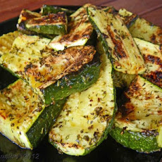 Quick BBQ Zucchini
