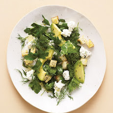 Avocado Salad with Farmer Cheese