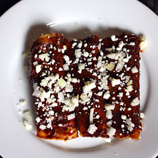 Red Enchiladas With Queso Añejo