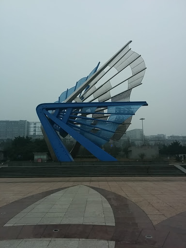 重庆江北机场雕塑
