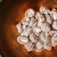 Chestnut Gnocchi with Robiola Cheese Sauce Recipe