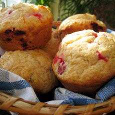 Cranberry Yam Muffins