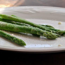 Asparagus With Butter and Parmesan Cheese