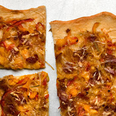 Pancetta and Pepper Pizza Recipe