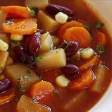 Kidney Bean-Vegetable Soup