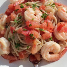 Chili Prawn and Tomato Spaghetti