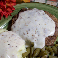 Country Fried Hamburger  Steaks With Gravy